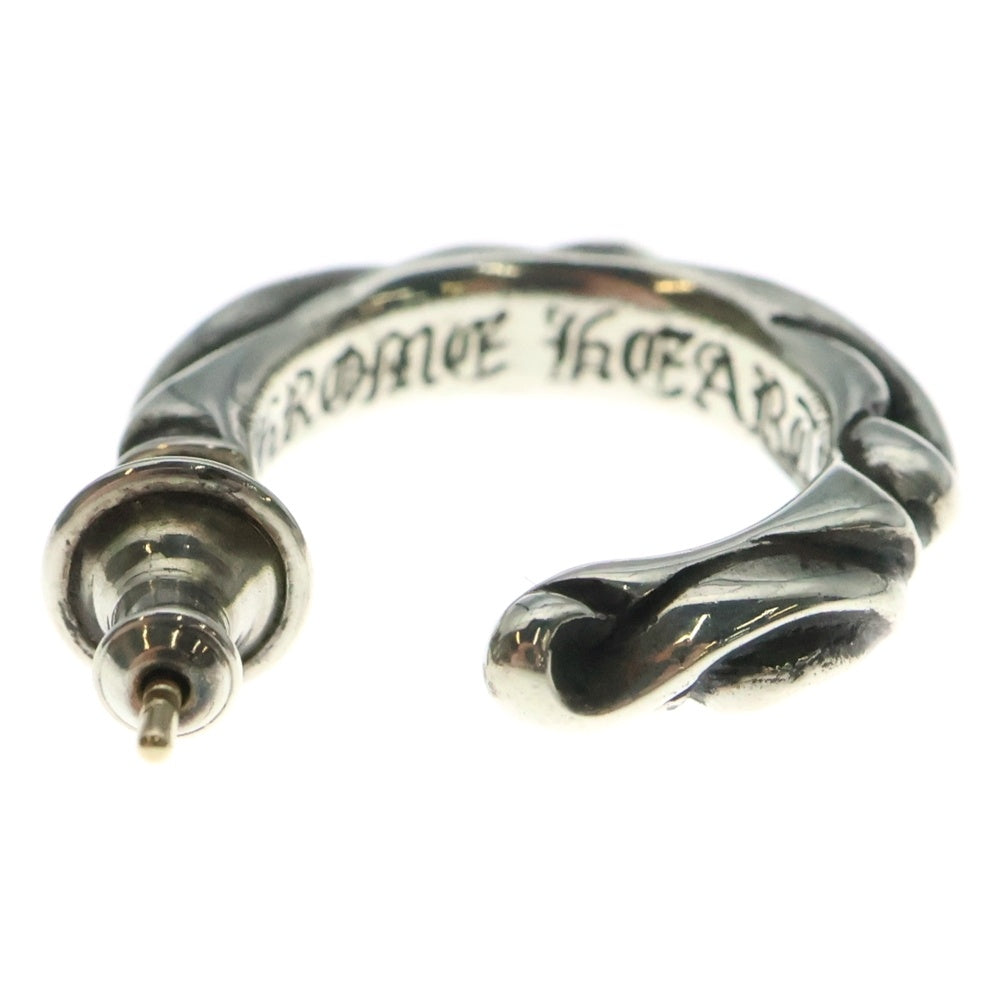 CHROME HEARTS(クロムハーツ) HOOP SCROOL スクロール フープピアス シルバー BCA102
