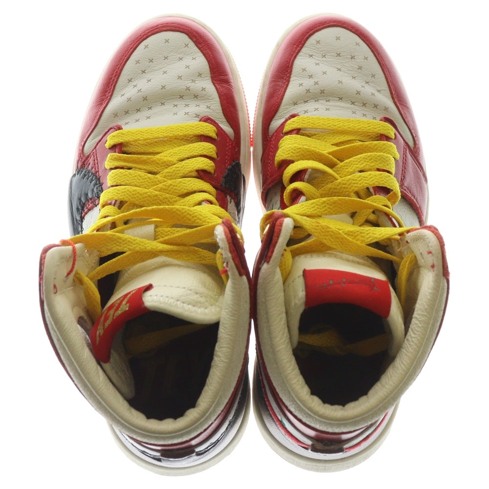 NIKE(ナイキ) ×Teyana Taylor AIR JORDAN 1 WMNS HIGH ZOOM CMFT 2 ウィメンズ テヤナ・テイラー エアジョーダン1 ハイズーム ハイカットスニーカー US6.5/23.5cm FJ0604-601