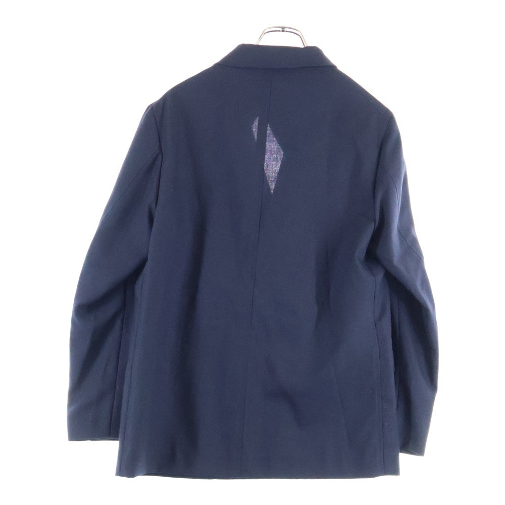 TOMORROWLAND(トゥモローランド) ウール ダブルブレステッド6Bスーツジャケット ネイビー 63-07-31-07003