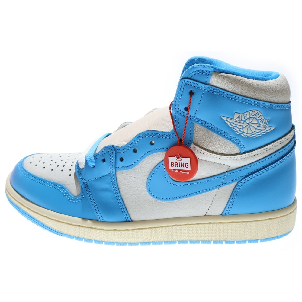 NIKE(ナイキ) AIR JORDAN 1 RETRO HIGH OG UNC REIMAGINED DZ5485-402 エアジョーダン1 レトロ リイマジンド ハイカットスニーカー ホワイト/ブルー US9.5/27.5cm