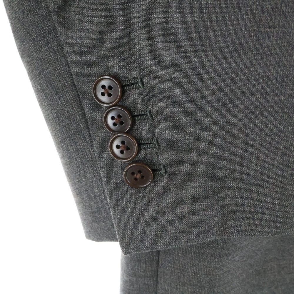 【美品】TOMORROWLAND PILGRIM ゼニア　スーツ グレーS 美品】TOMORROWLAND PILGRIM ゼニア スーツ グレーS - メルカリ