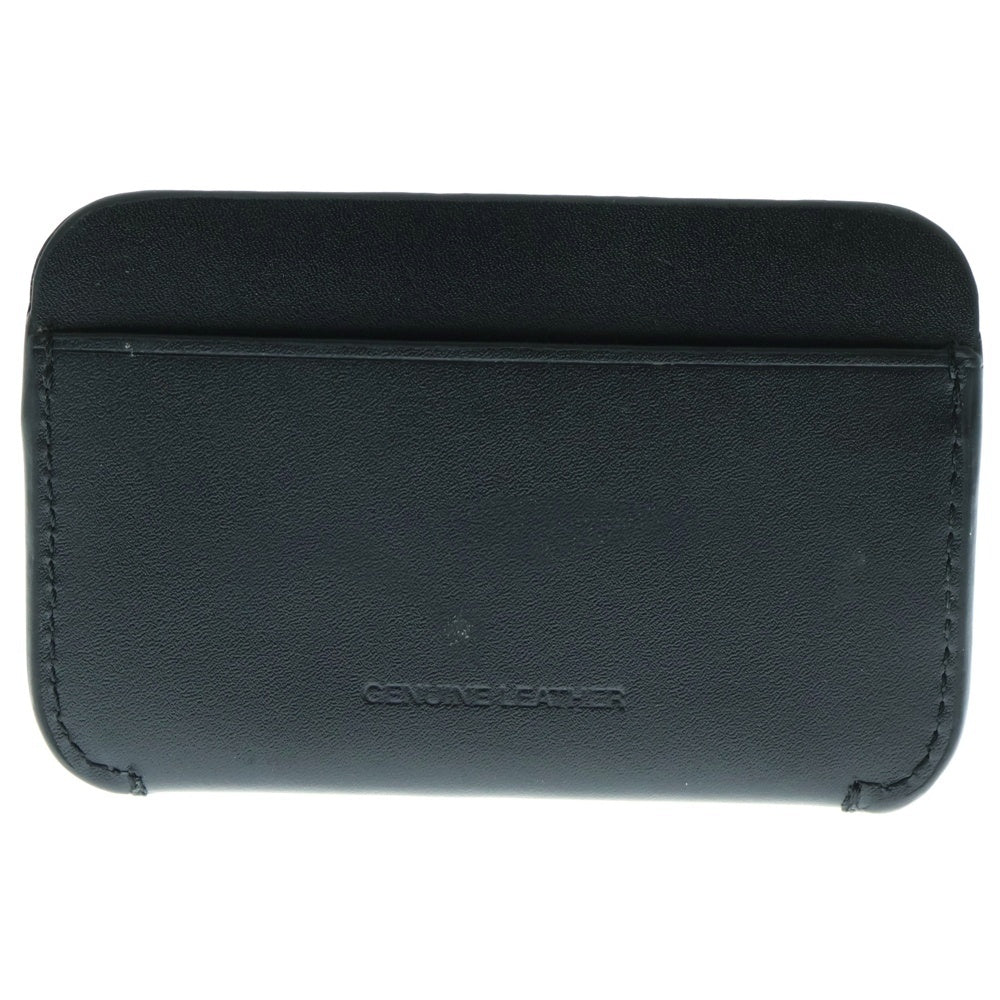 FRED PERRY(フレッドペリー) BOX GENUINE LEATHER CORDHORDER レザー カードホルダー ブラック