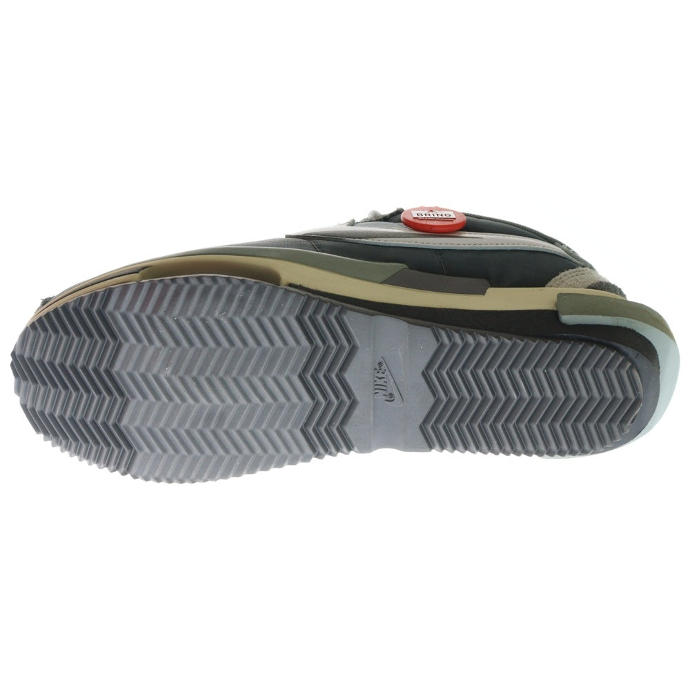 NIKE(ナイキ) ×SACAI ZOOM CORTEZ IRON GREY DQ0581-001 サカイ ズーム コルテッツ アイロン ローカットスニーカー グレー US8.5/26.5cm