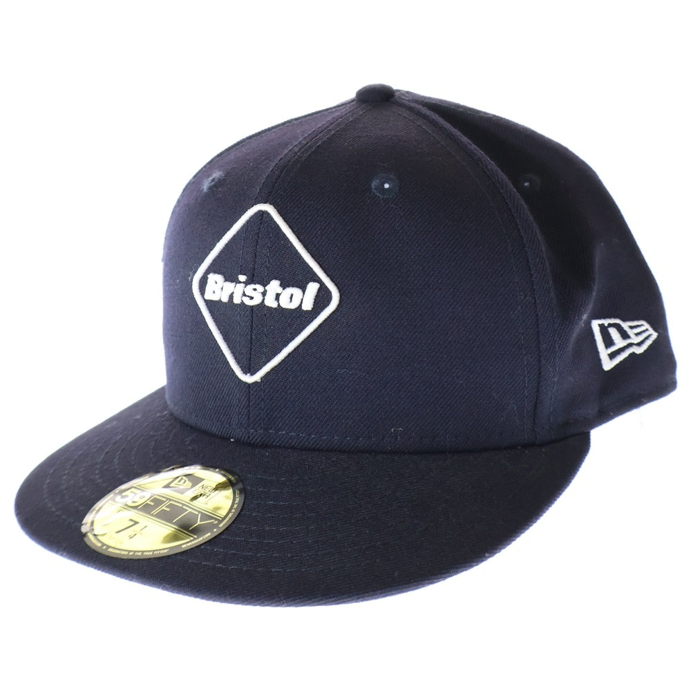 F.C.R.B./F.C.Real Bristol/FCRB(エフシーアールビー/エフシーレアルブリストル) × NEWERA EMBLEM 59FIFTY CAP ニューエラ エンブレム キャップ 帽子 ブラック