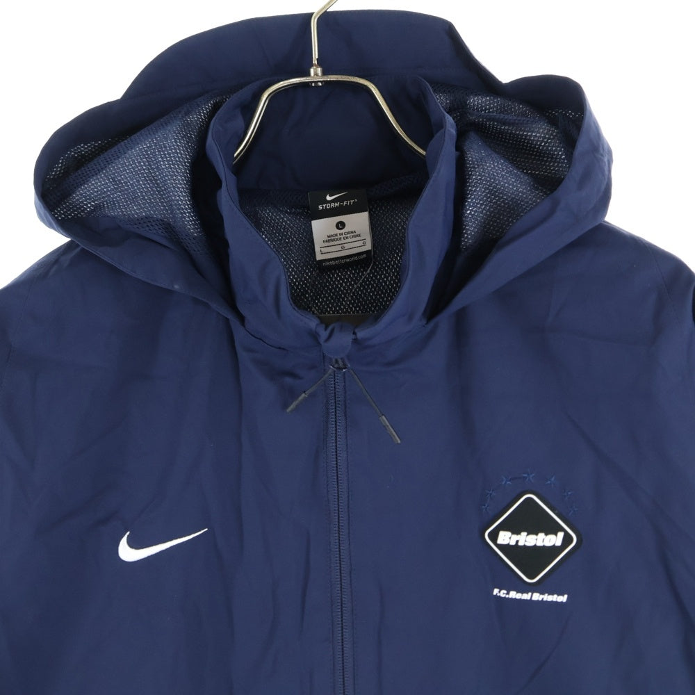 NIKE(ナイキ) 15AW × FCRB STORM-FIT WARM UP JACKET ストームフィット ウォームアップジャケット ネイビー 789514-451