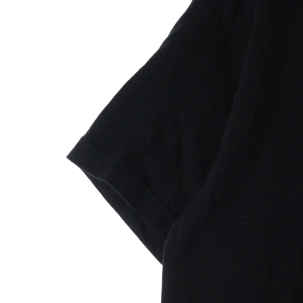 WACKO MARIA(ワコマリア) × DC THE DARK KNIGHT JOCKER CREW NECK T-SHIRT ジョーカー クルーネック半袖カットソー フロントロゴ刺繍 ブラック