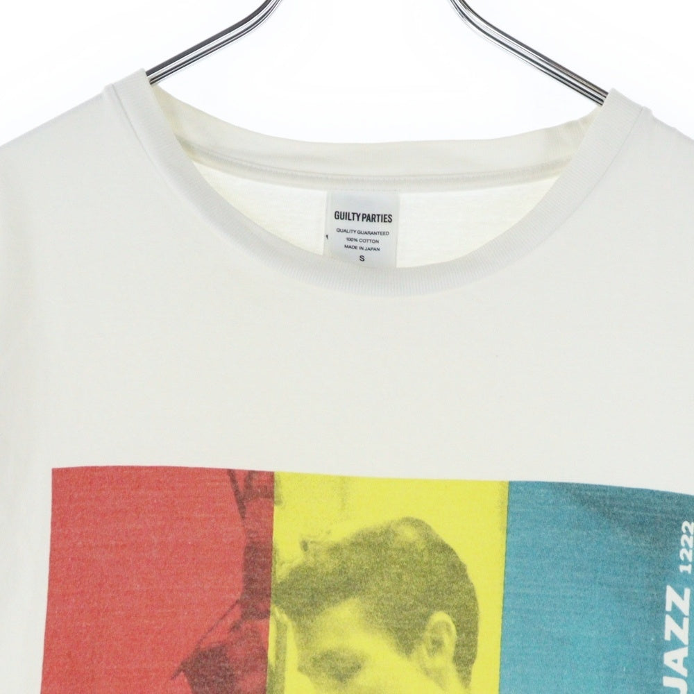 WACKO MARIA(ワコマリア) CHET BAKER CREW NECK T-SHIRT チェットベイカー クルーネック半袖カットソー ホワイト