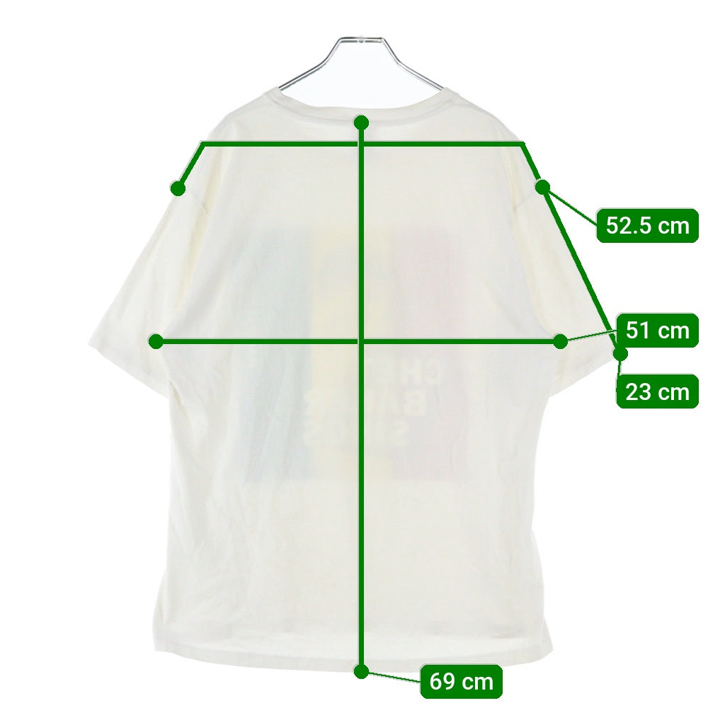 WACKO MARIA(ワコマリア) CHET BAKER CREW NECK T-SHIRT チェットベイカー クルーネック半袖カットソー ホワイト