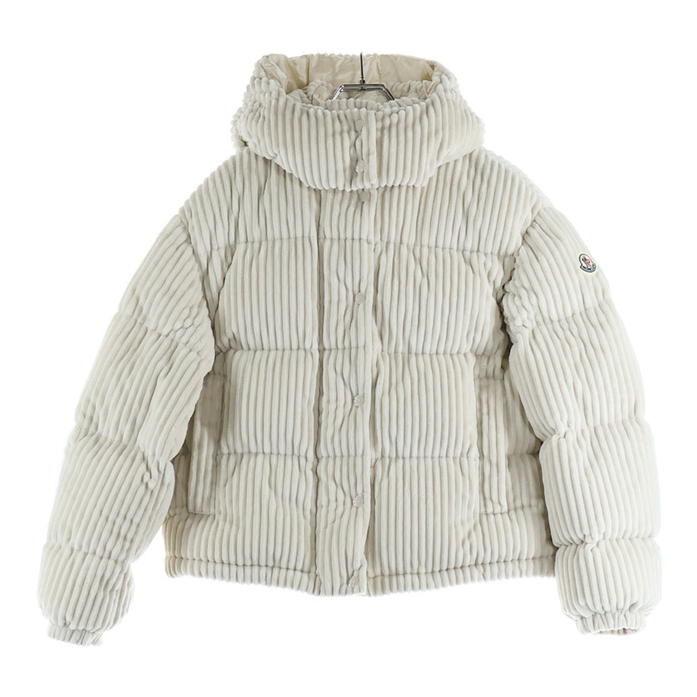 MONCLER(モンクレール) Daos ショート コーデュロイ ダウンジャケット ホワイト J20931A00140 89AOK