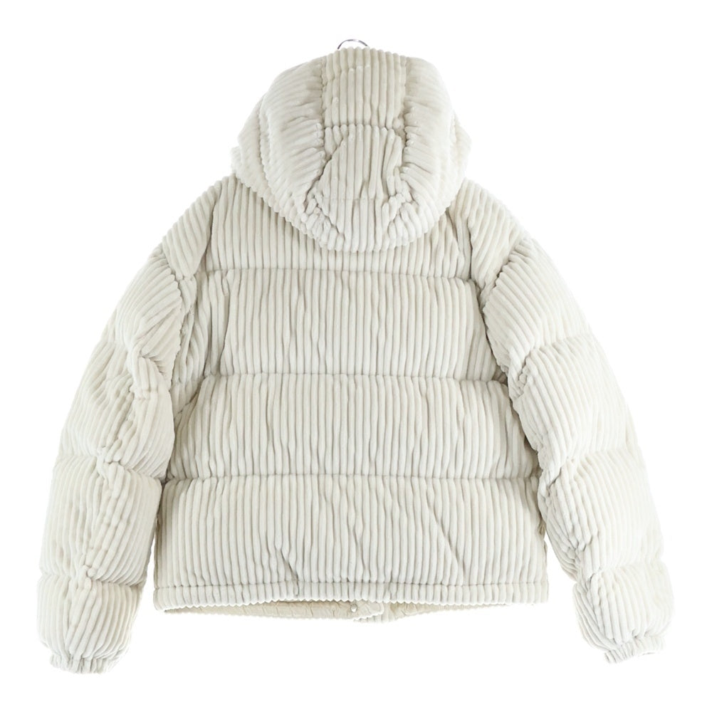 MONCLER(モンクレール) Daos ショート コーデュロイ ダウンジャケット ホワイト J20931A00140 89AOK