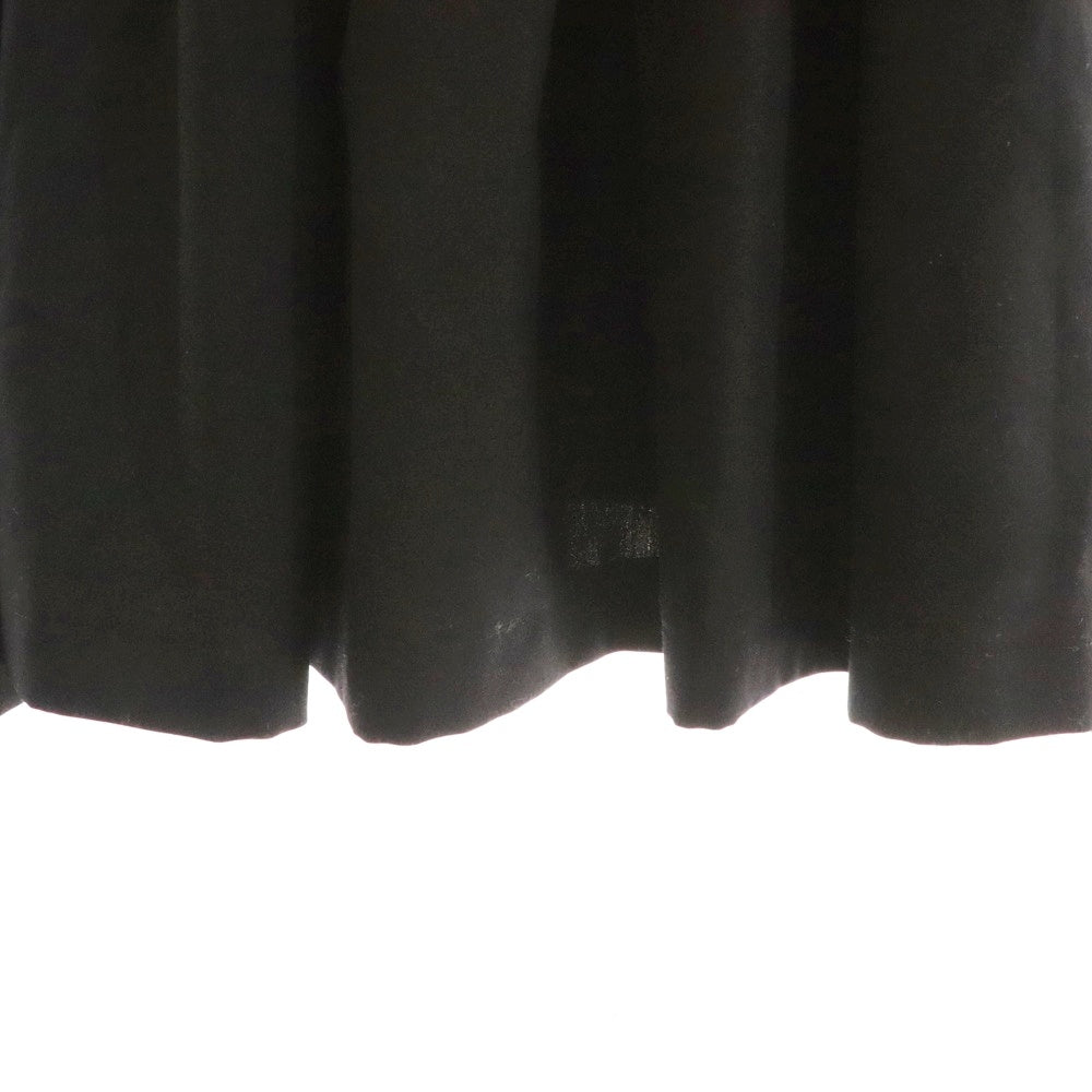 COMME des GARCONS COMME des GARCONS(コムデギャルソンコムデギャルソン) 18SS フロントリボン装飾 ウールスカート ブラック レディース RS-A006