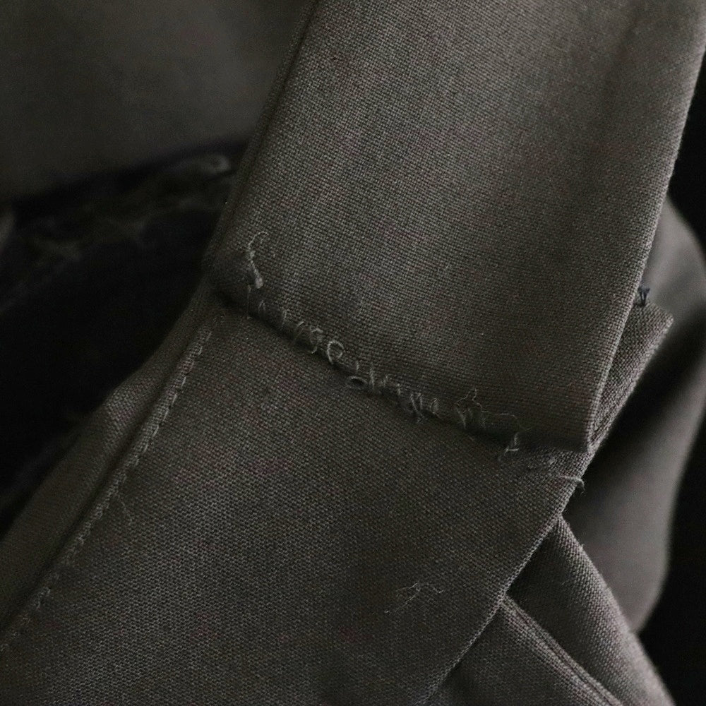 COMME des GARCONS COMME des GARCONS(コムデギャルソンコムデギャルソン) 18SS フロントリボン装飾 ウールスカート ブラック レディース RS-A006