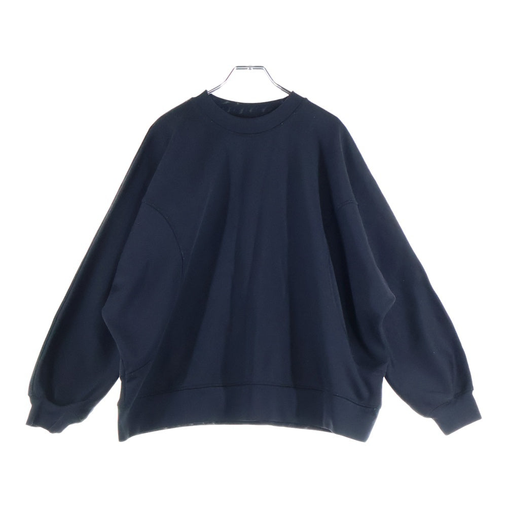 DRIES VAN NOTEN(ドリスヴァンノッテン) ワイドオーバースウェット トレーナー ブラック 300594