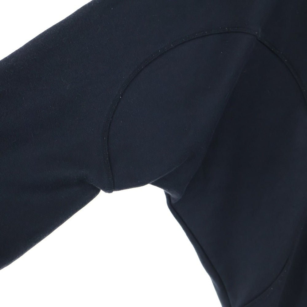 DREESS VAN NOTEN スリーブ ファー スウェット ブラック DREESS VAN NOTEN ファースウェット