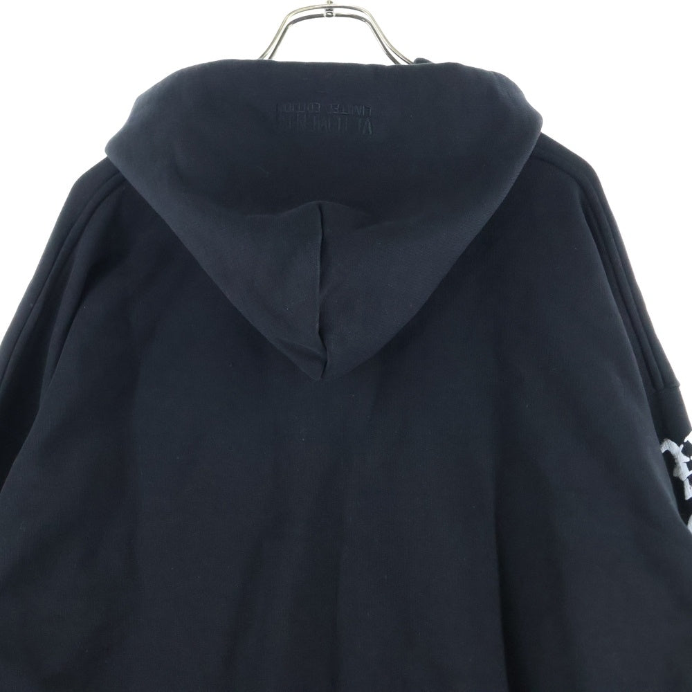 VETEMENTS(ヴェトモン) 21SS ANARCHY GOTHIC HOODIE アナーキーゴシックフーディ プルオーバーパーカー UE51TR650B ブラック