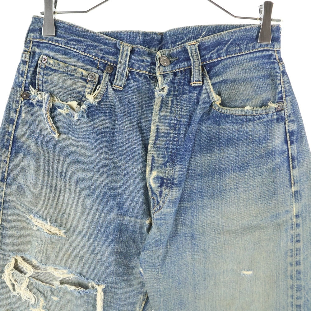 Levi's(リーバイス) 50s VINTAGE 501XX 53MODEL BIG E 革パッチ オフセット デニムパンツ インディゴ