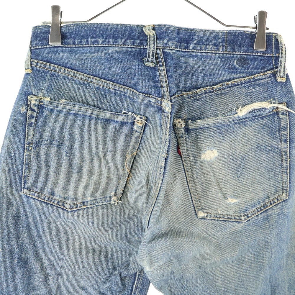 Levi's(リーバイス) 50s VINTAGE 501XX 53MODEL BIG E 革パッチ オフセット デニムパンツ インディゴ