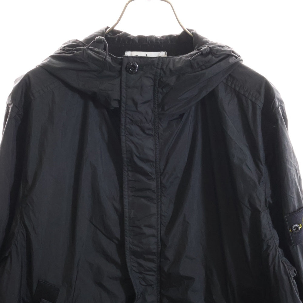 STONE ISLAND(ストーンアイランド) 25SS CRINKLE REPS R-NY クリンクル レップ ナイロンジャケット ブラック K1S154100092 S0A23