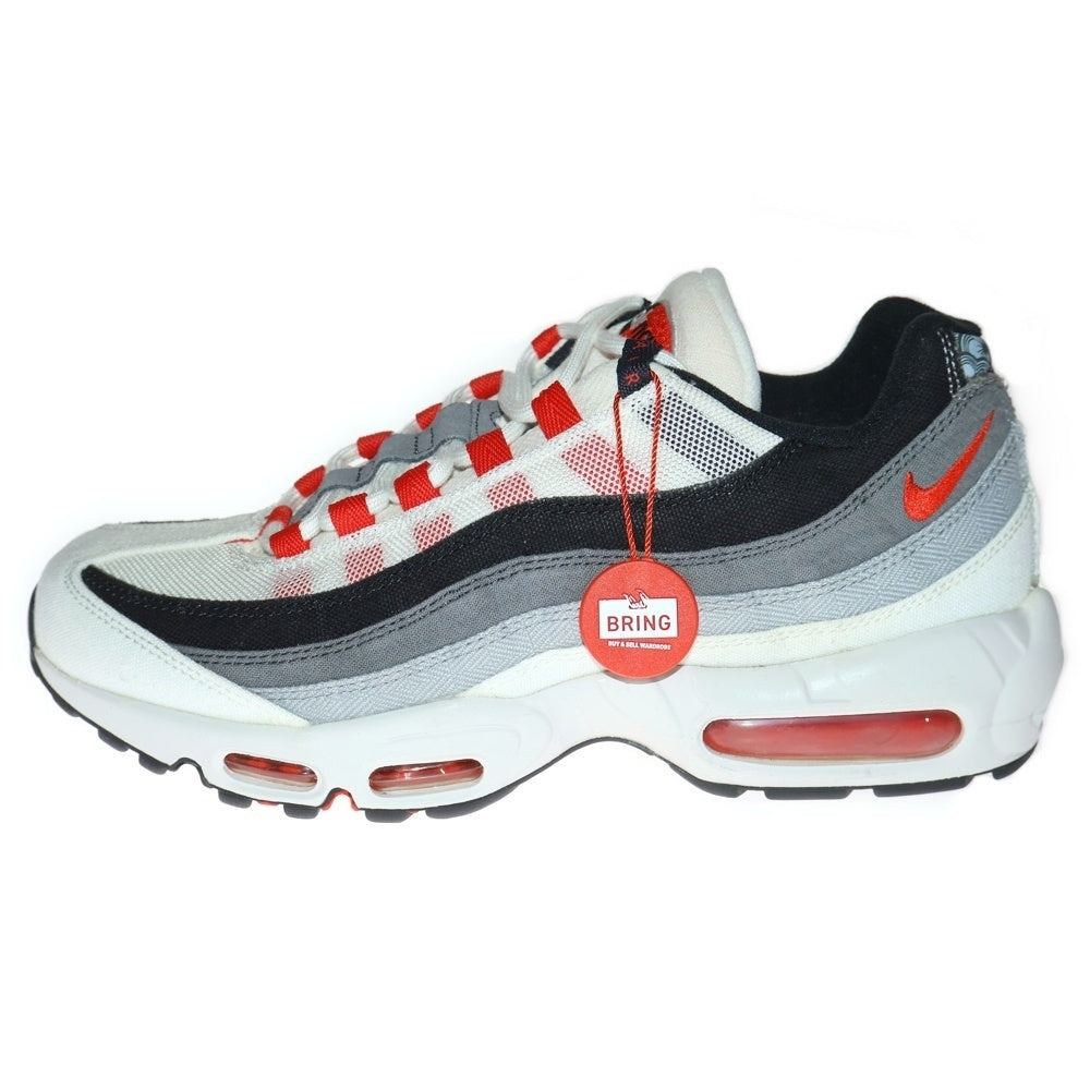 NIKE(ナイキ) AIR MAX 95 JAPAN DH9792-100 エアマックス ジャパン ローカットスニーカー ホワイト/レッド US9/27cm