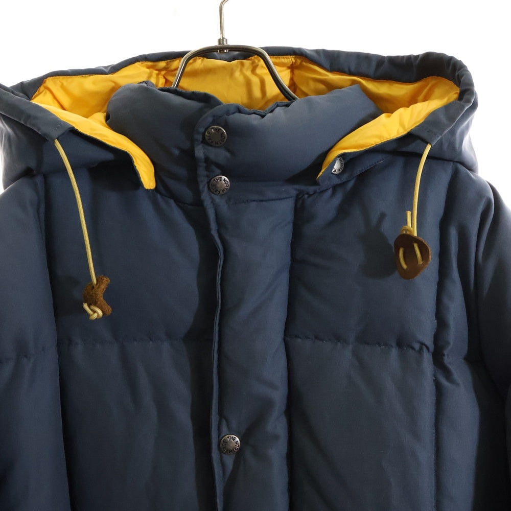 THE NORTH FACE(ザノースフェイス) VINTAGE 茶タグ ロングダウンジャケット スタジアムコート ネイビー ND-2205