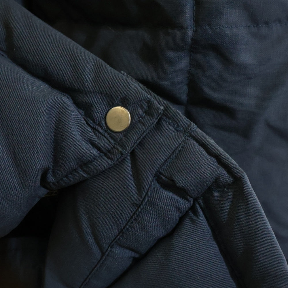 THE NORTH FACE(ザノースフェイス) VINTAGE 茶タグ ロングダウンジャケット スタジアムコート ネイビー ND-2205