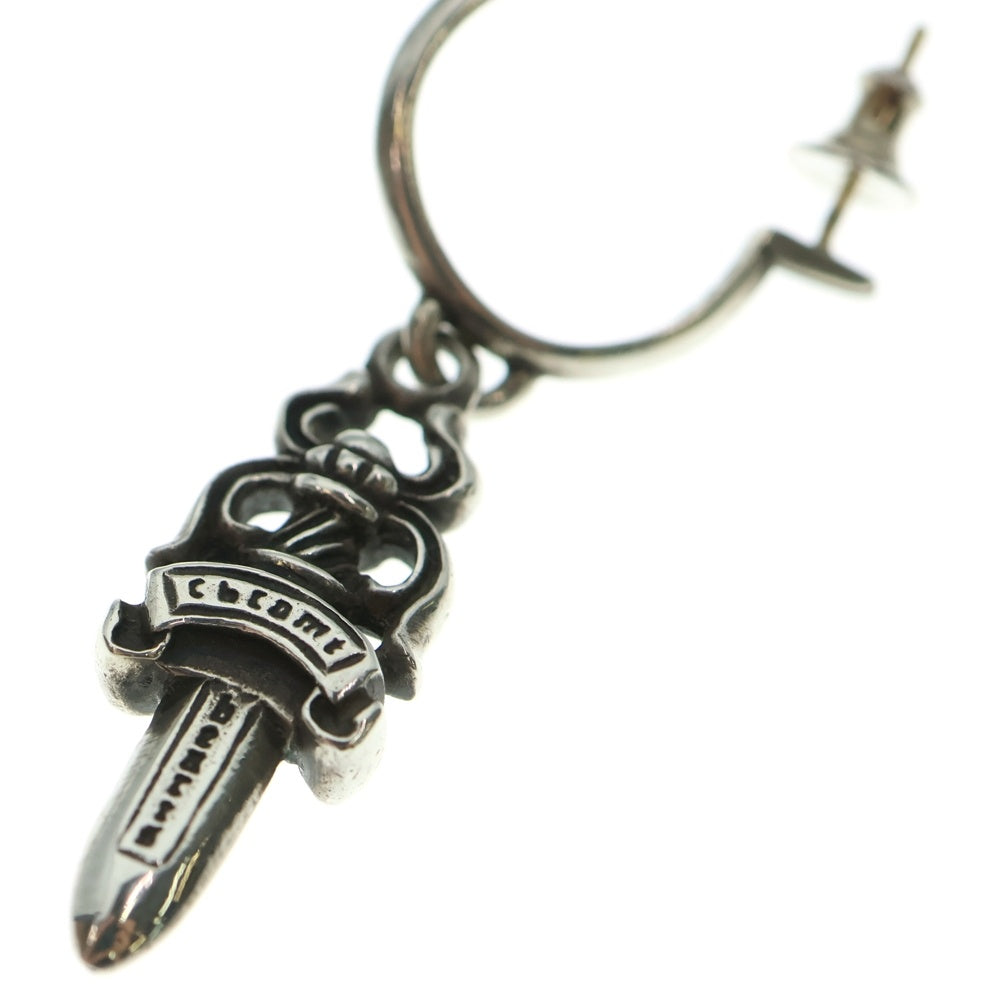 CHROME HEARTS(クロムハーツ) No5 DAGGER #5 ダガーフープ ピアス シルバー BCA106