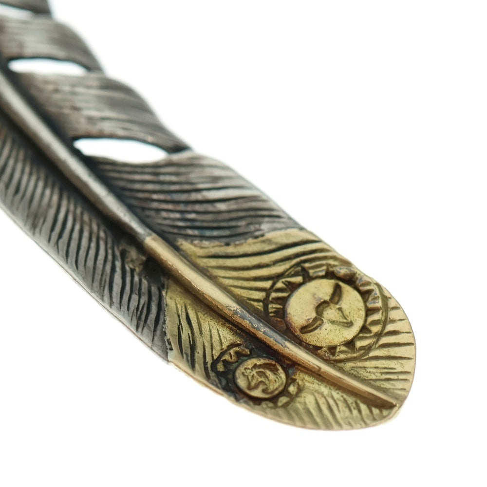 TADY & KING(タディアンドキング) SVフェザー剣先K18 Lサイズ 左向き シルバー/ゴールド