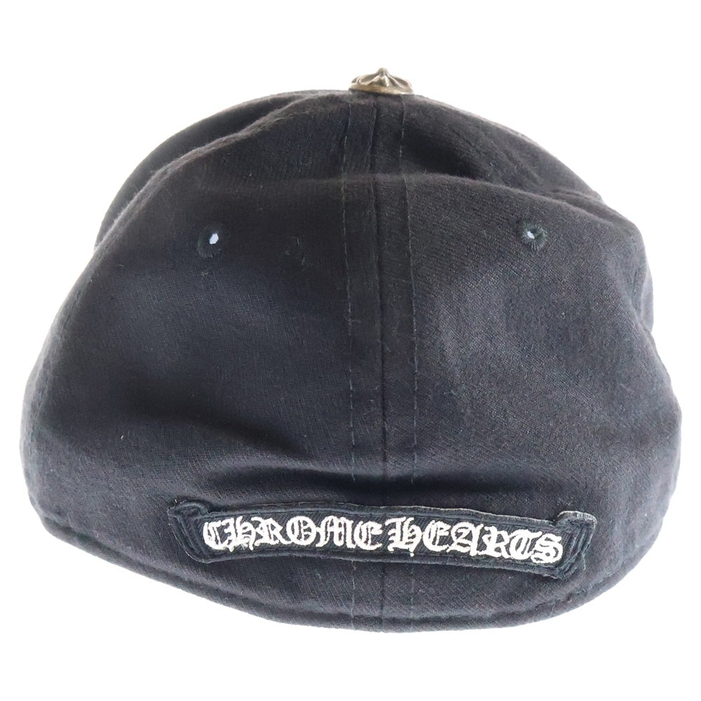 CHROME HEARTS(クロムハーツ) BASEBALL TRUCKER CAP 刺繍ロゴ ホースシュー トラッカーキャップ 帽子 ブラック