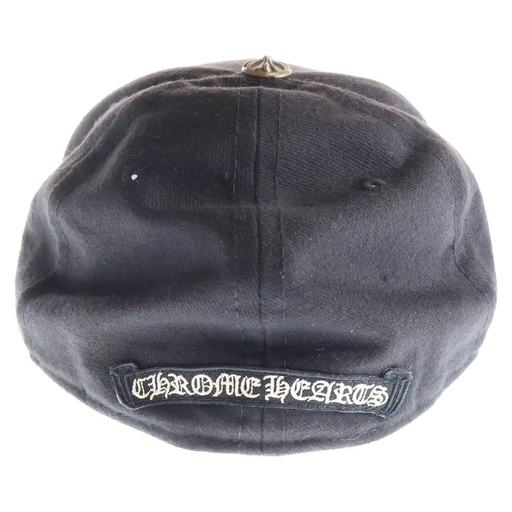 CHROME HEARTS(クロムハーツ) BASEBALL CAP CHロゴ 刺繍 ベースボールキャップ 帽子 ブラック