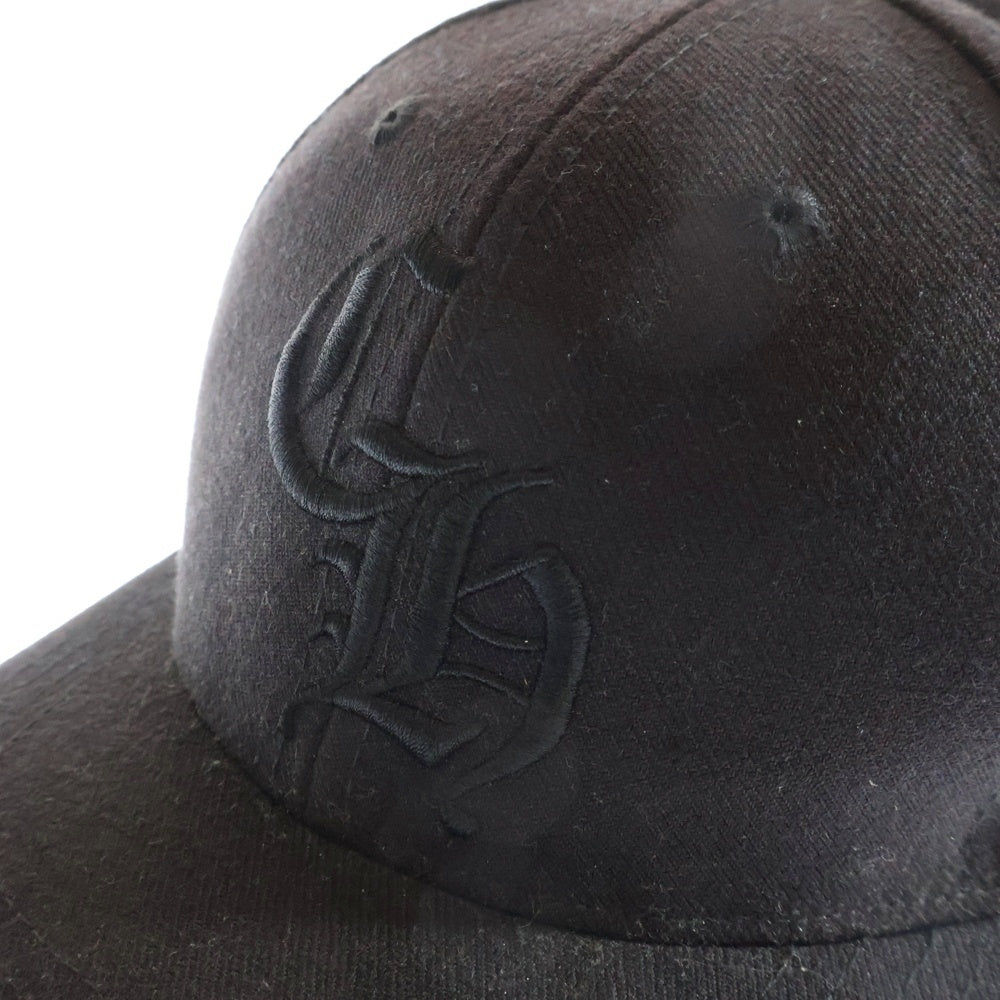 CHROME HEARTS(クロムハーツ) BASEBALL CAP CHロゴ 刺繍 ベースボールキャップ 帽子 ブラック
