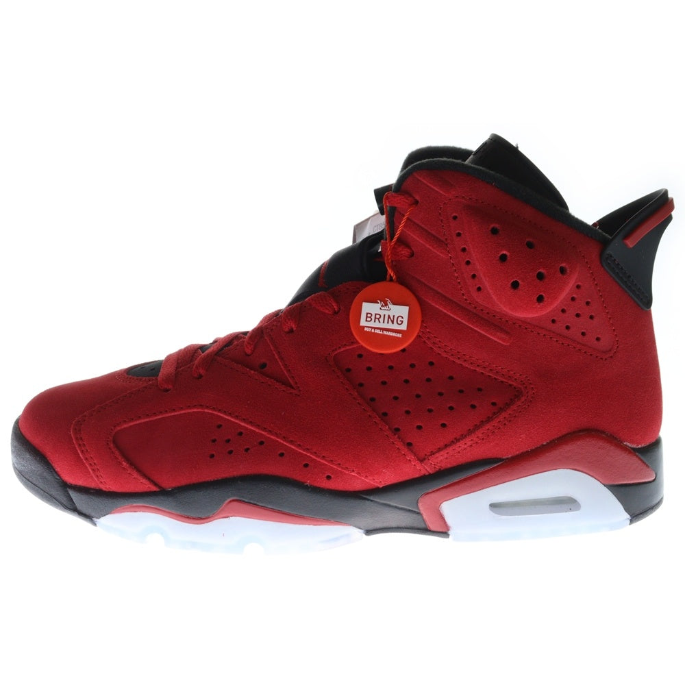 NIKE(ナイキ) AIR JORDAN 6 RETRO TORO BRAVO CT8529-600 エアジョーダン 6 レトロ トロ ブラボー ハイカットスニーカー レッド/ブラック US10/28cm