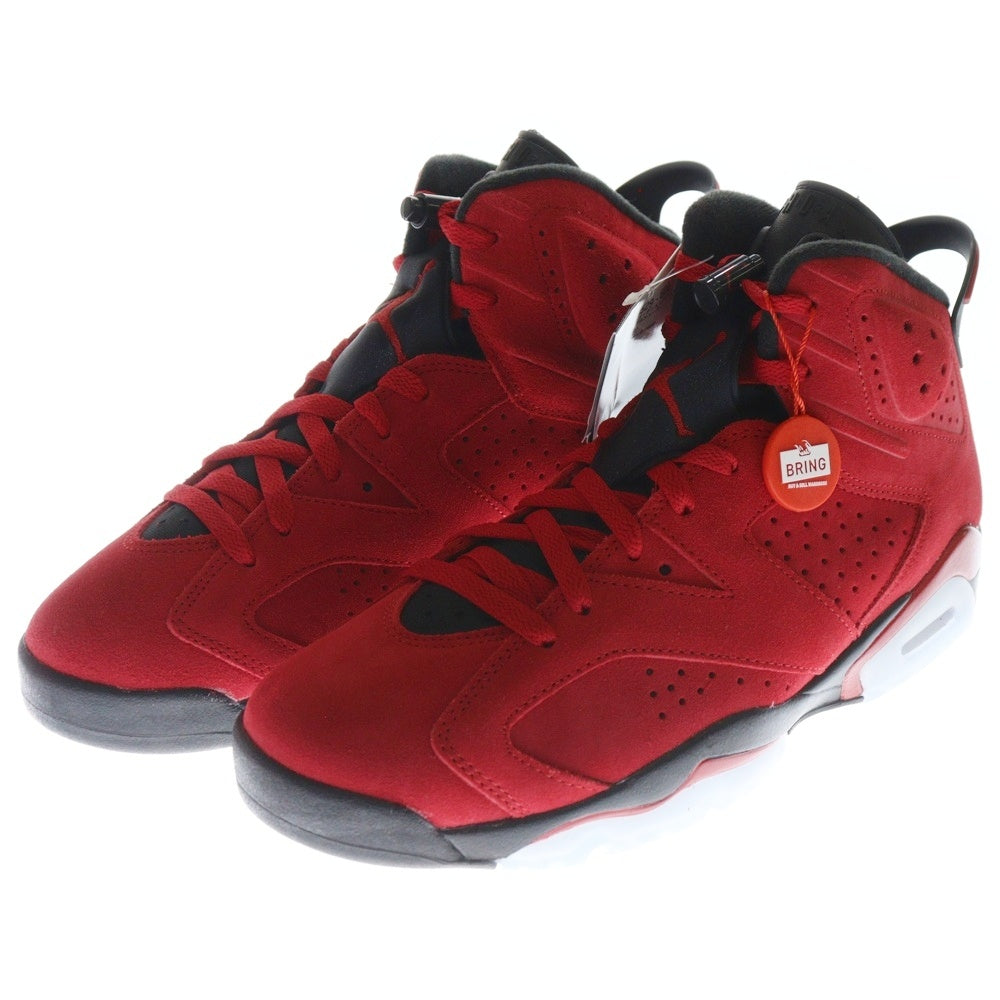 NIKE(ナイキ) AIR JORDAN 6 RETRO TORO BRAVO CT8529-600 エアジョーダン 6 レトロ トロ ブラボー ハイカットスニーカー レッド/ブラック US10/28cm