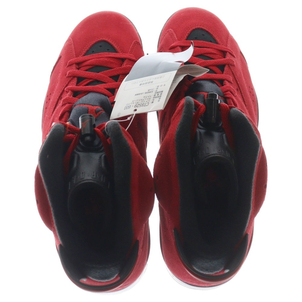 NIKE(ナイキ) AIR JORDAN 6 RETRO TORO BRAVO CT8529-600 エアジョーダン 6 レトロ トロ ブラボー ハイカットスニーカー レッド/ブラック US10/28cm