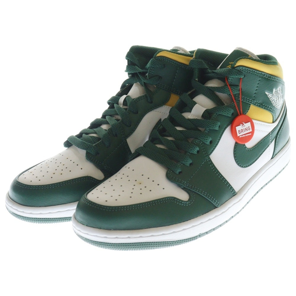 NIKE(ナイキ) AIR JORDAN 1 MID SEATTLE SUPERSONICS 554724-371