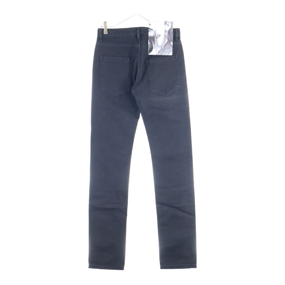 RAF SIMONS(ラフシモンズ) REGULAR FIT DENIM PANTS+PATCH レギュラーフィット デニムパンツ ブラック 191-308