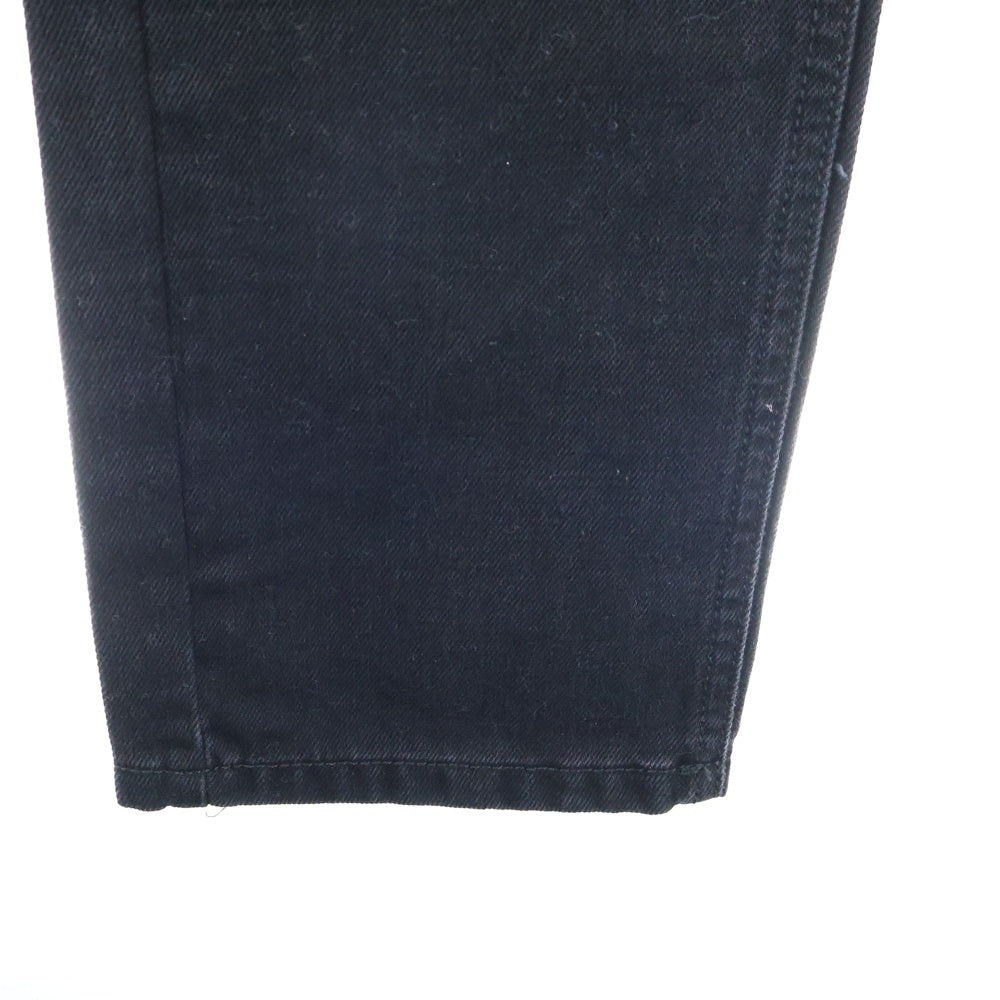 RAF SIMONS(ラフシモンズ) REGULAR FIT DENIM PANTS+PATCH レギュラーフィット デニムパンツ ブラック 191-308