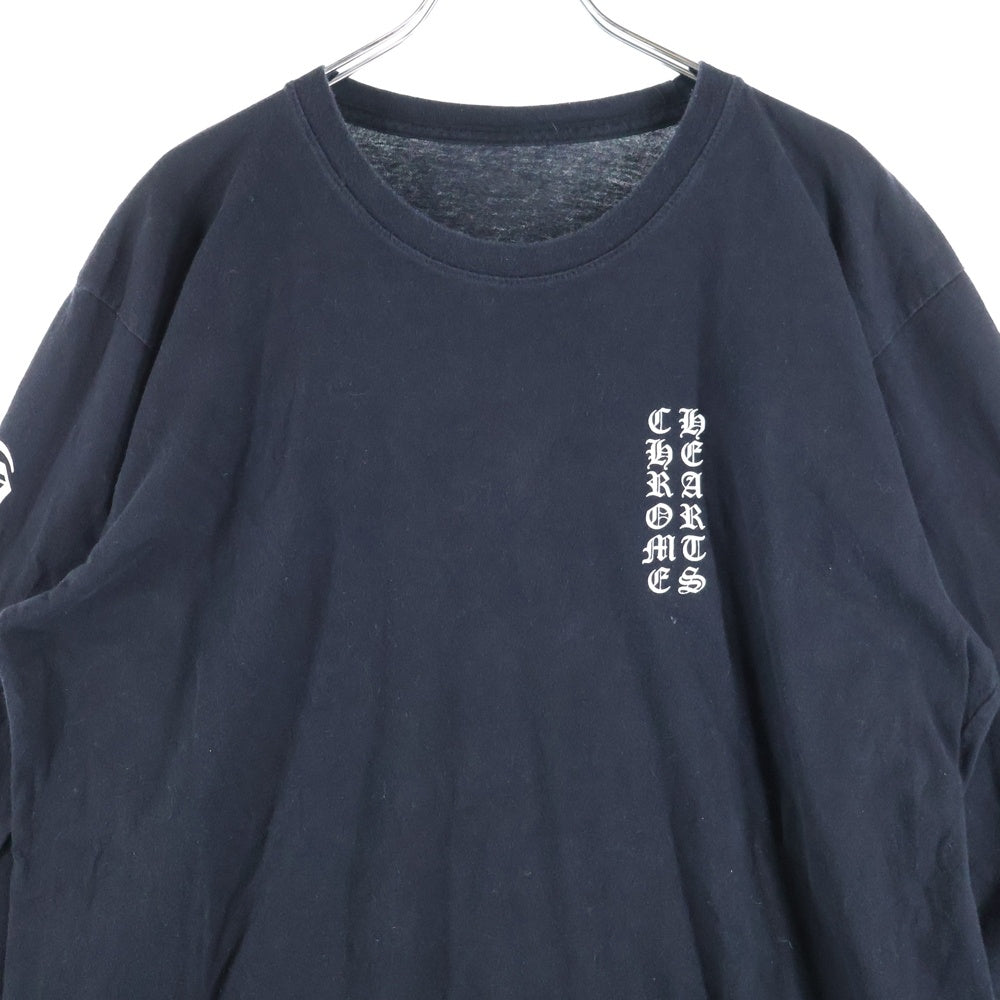 CHROME HEARTS(クロムハーツ) CH T-SHRT TOKYO 東京限定バックプリント ロングスリーブ 長袖Tシャツ カットソー ブラック