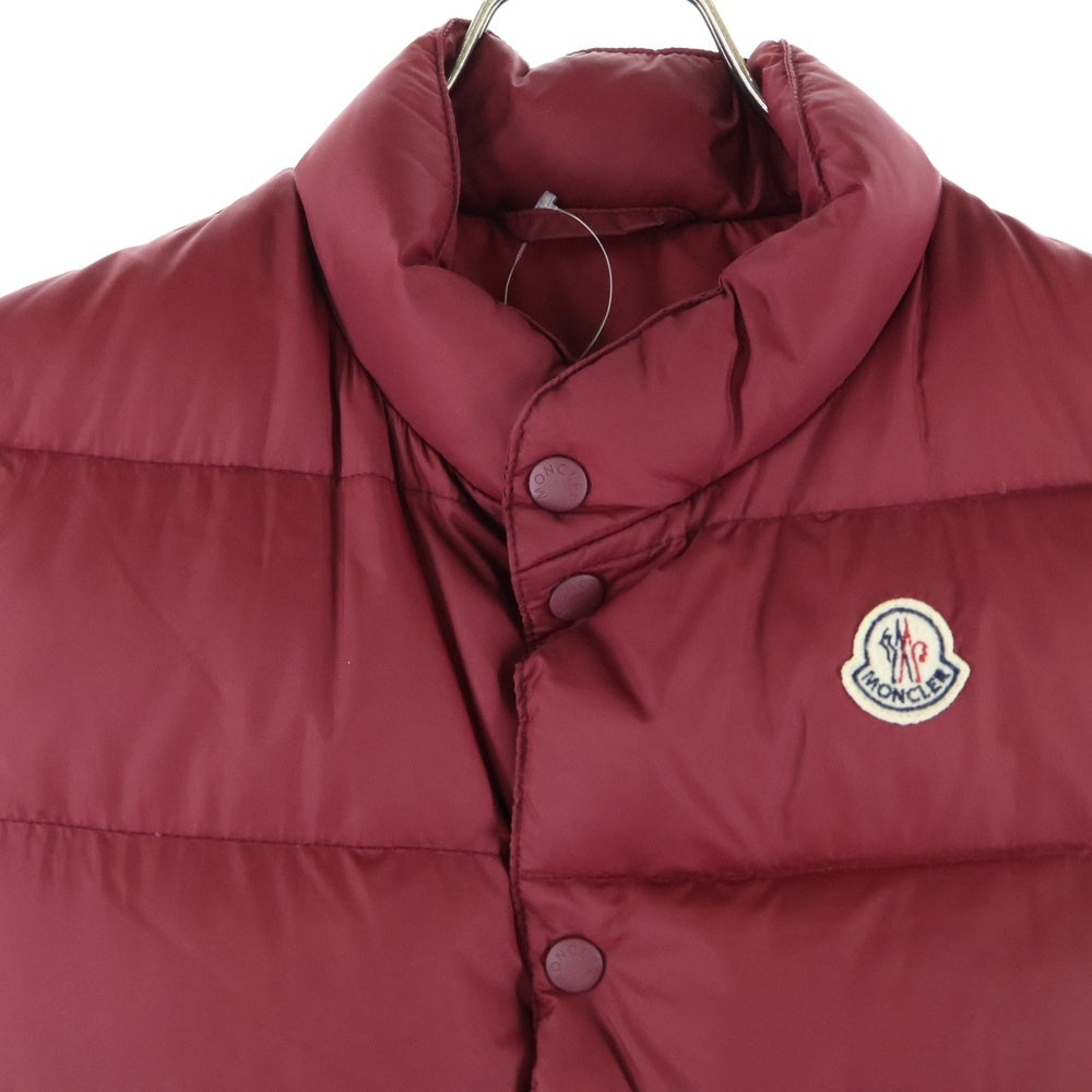 MONCLER(モンクレール) 茶タグ ナイロン ダウンベスト レッド レディース G32-003