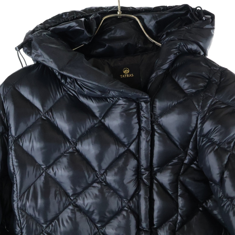 TATRAS(タトラス) キルティング ロングダウンコート ブラック レディース LTA-4172