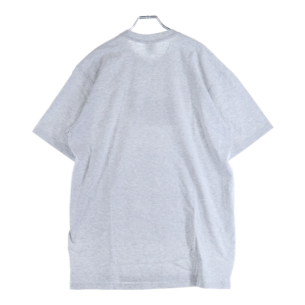 SUPREME(シュプリーム) 25AW Stick Tee ロゴプリント 半袖Tシャツ カットソー グレー
