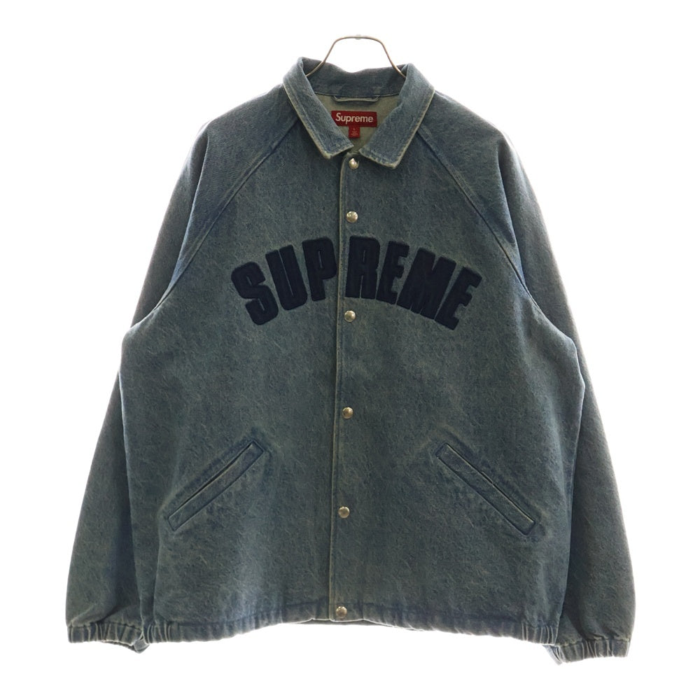 SUPREME(シュプリーム) 25SS Arc Denim Coaches Jacket アーチロゴデニムコーチジャケットブルゾン インディゴ