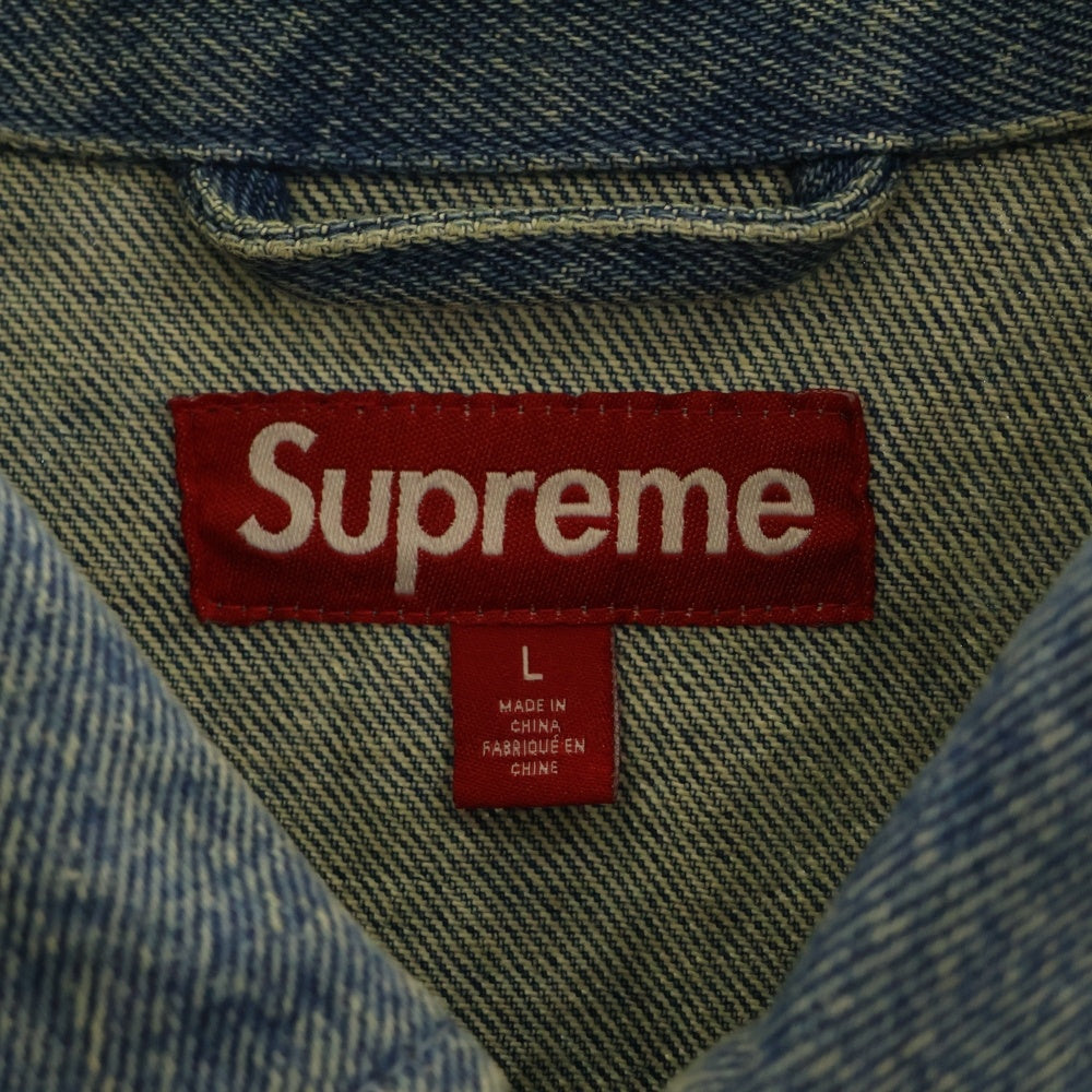 SUPREME(シュプリーム) 25SS Arc Denim Coaches Jacket アーチロゴデニムコーチジャケットブルゾン インディゴ