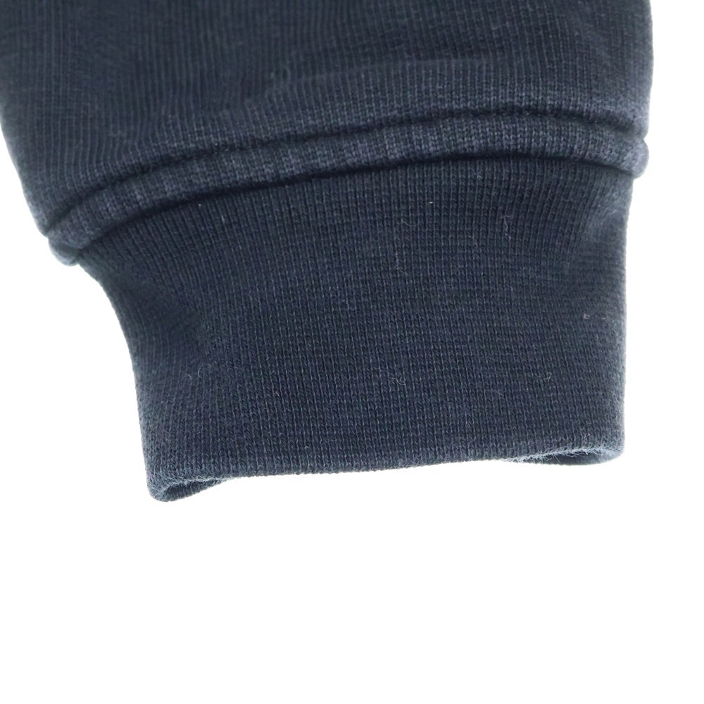 ASKYURSELF(アスクユアセルフ) COLLEGE CREWNECK カレッジロゴ クルーネックスウェットトレーナー ブラック/イエロー