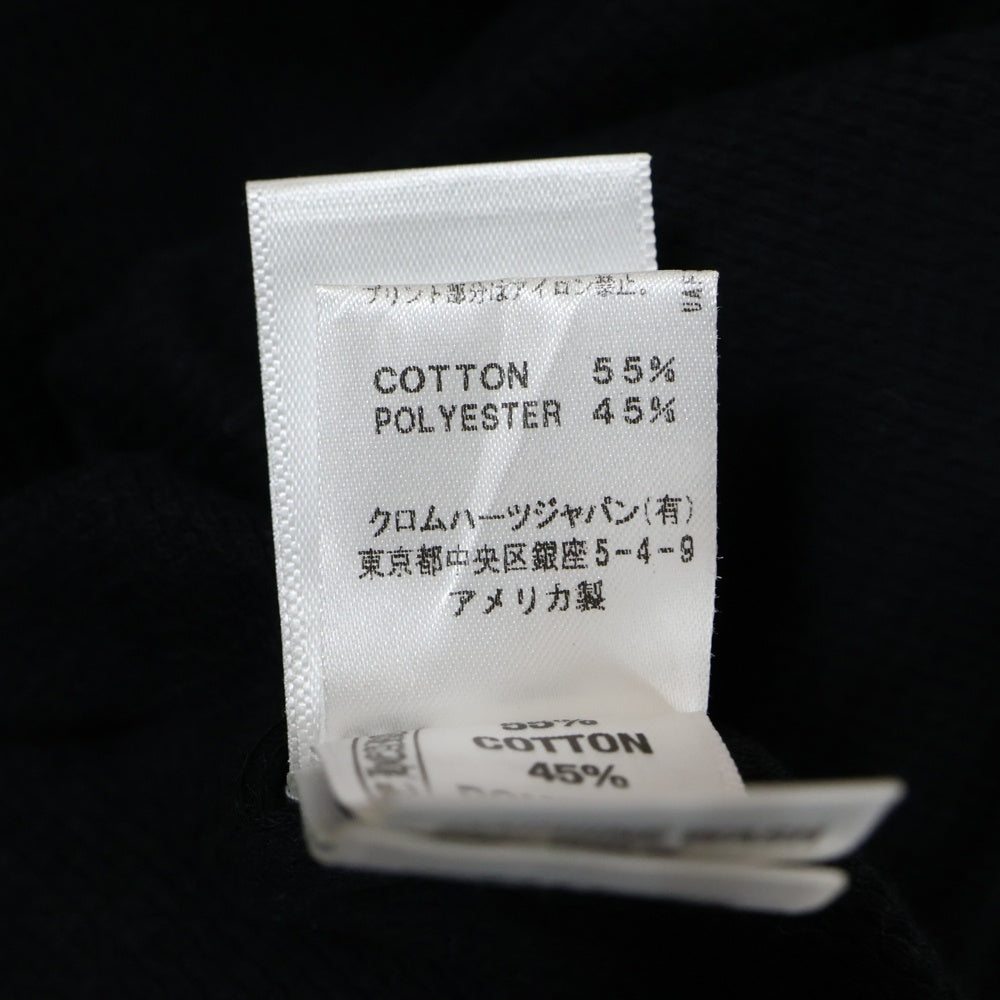 CHROME HEARTS(クロムハーツ) Thermal Tee CH PLS ホースシュープリント ロングスリーブ 長袖Tシャツカットソー ブラック