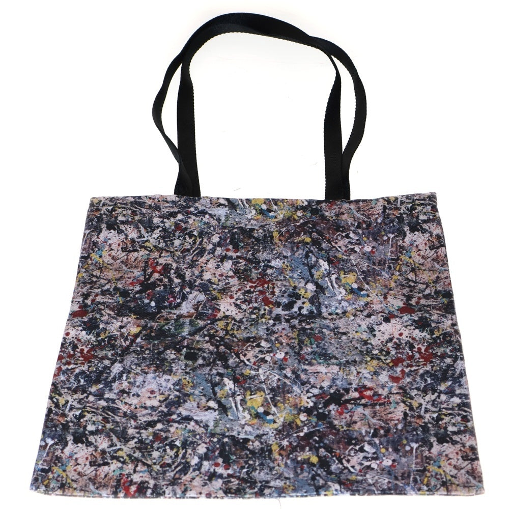 MEDICOM TOY(メディコムトイ) ×Sync.×Jackson Pollock Studio 02 LOGO TOTE BAG トートバッグ マルチカラー