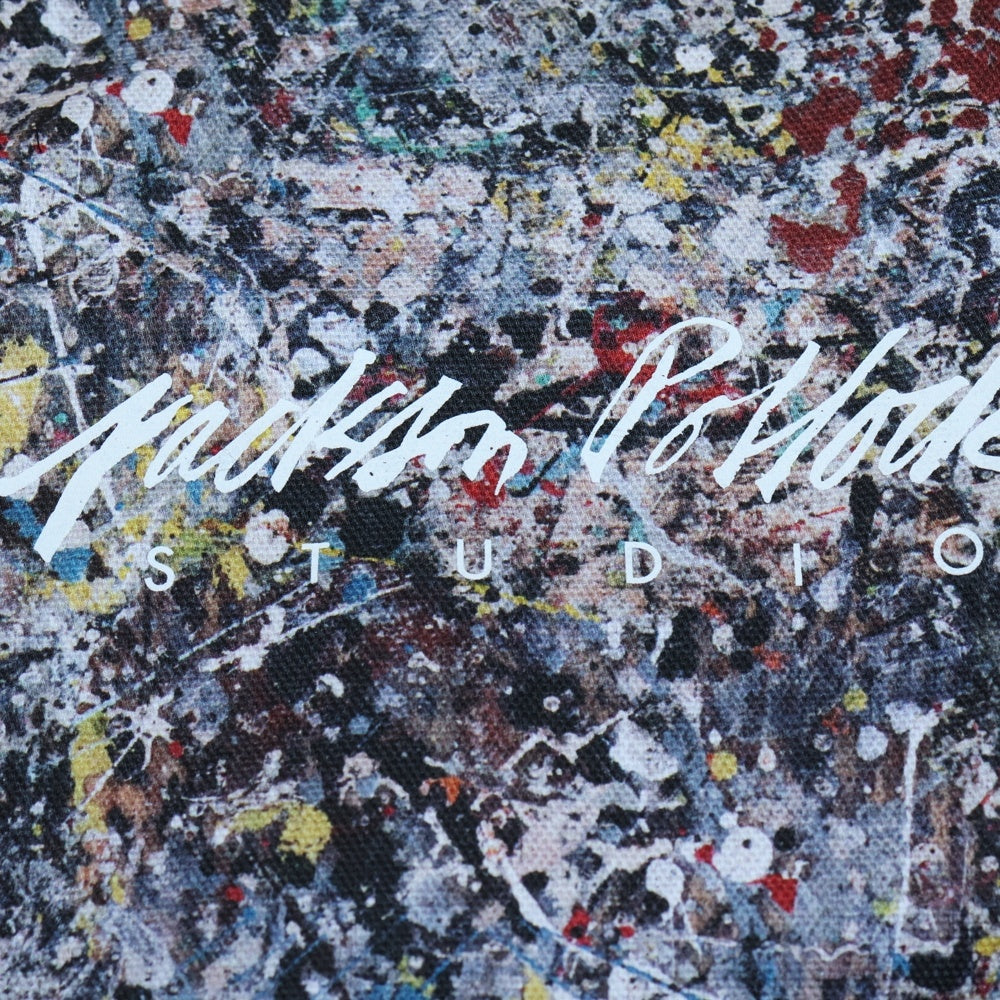 MEDICOM TOY(メディコムトイ) ×Sync.×Jackson Pollock Studio 02 LOGO TOTE BAG トートバッグ マルチカラー