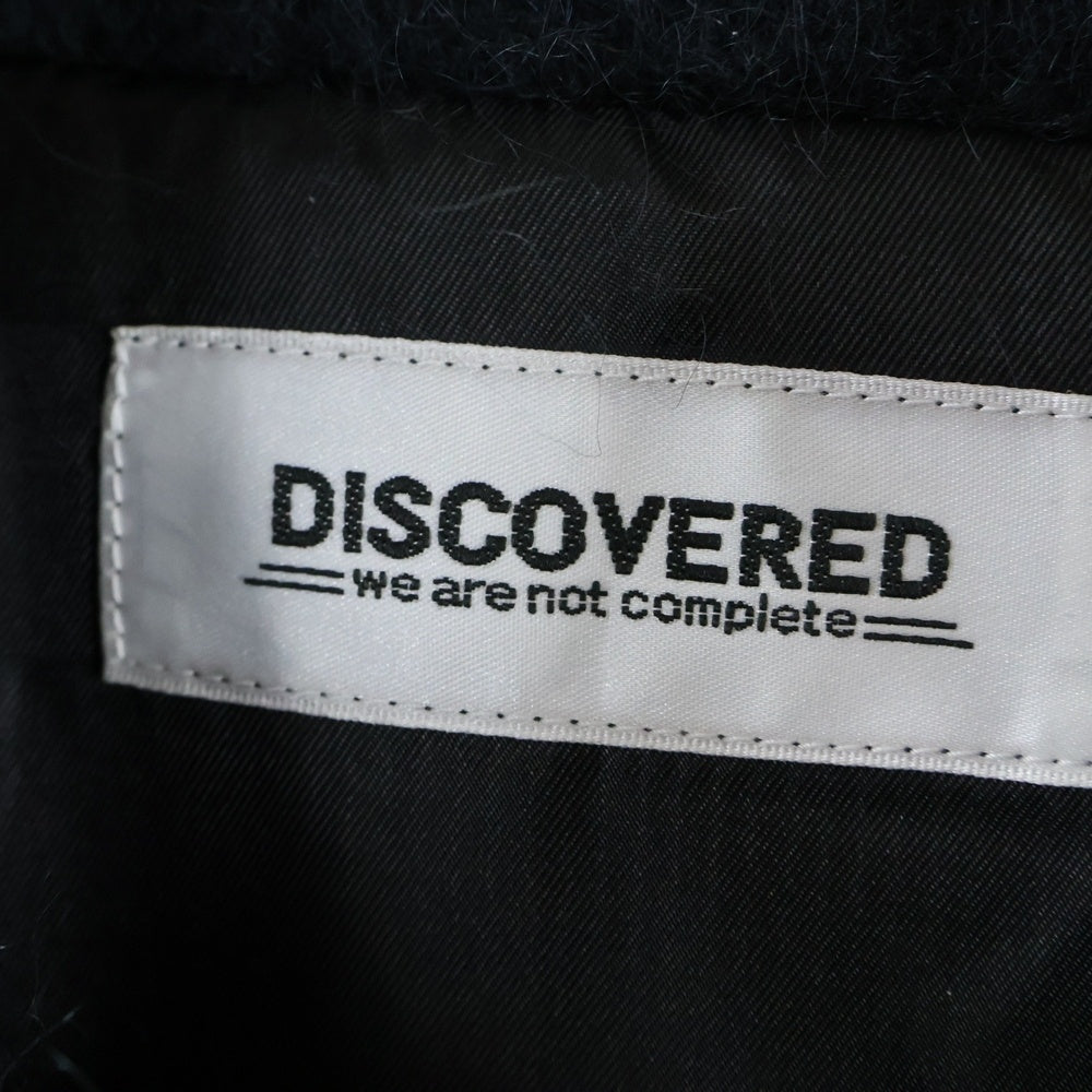 DISCOVERED(ディスカバード) 23AW MOHAIR SHAGGY 2ND G BLOUSON モヘアシャギー ビッグシルエットブルゾンジャケット ブラック DC-23AW-BL-01