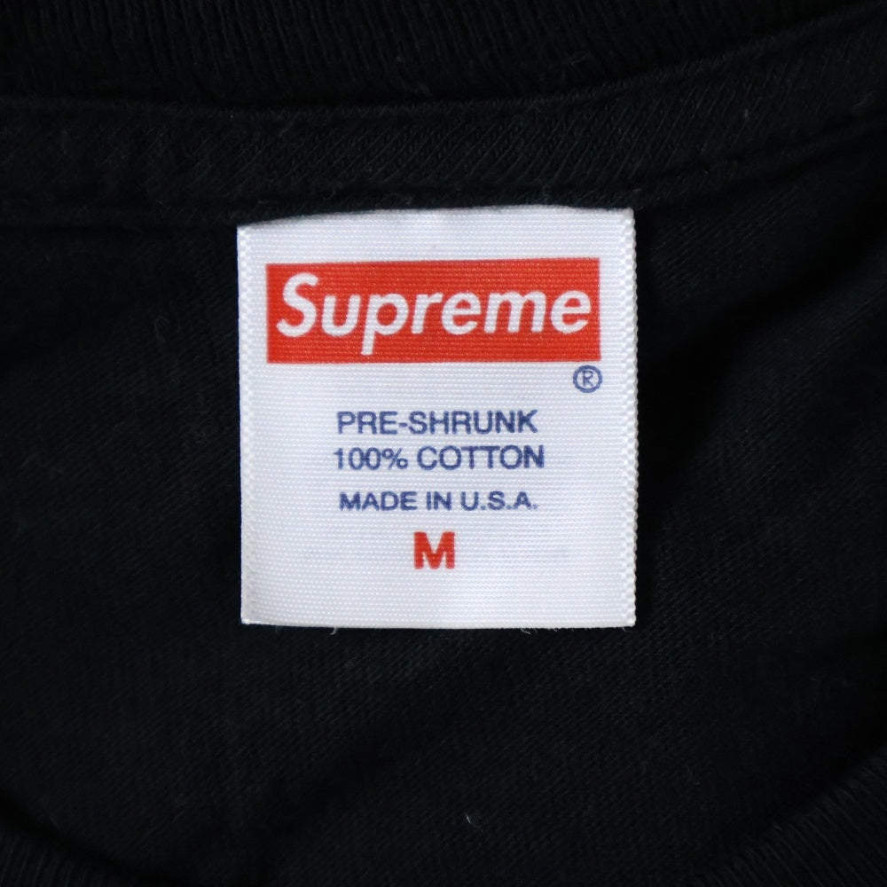 SUPREME(シュプリーム) 22AW John Kacere Maude Tee ジョン・カセール モード アートプリント クルーネック 半袖Tシャツ カットソー ブラック