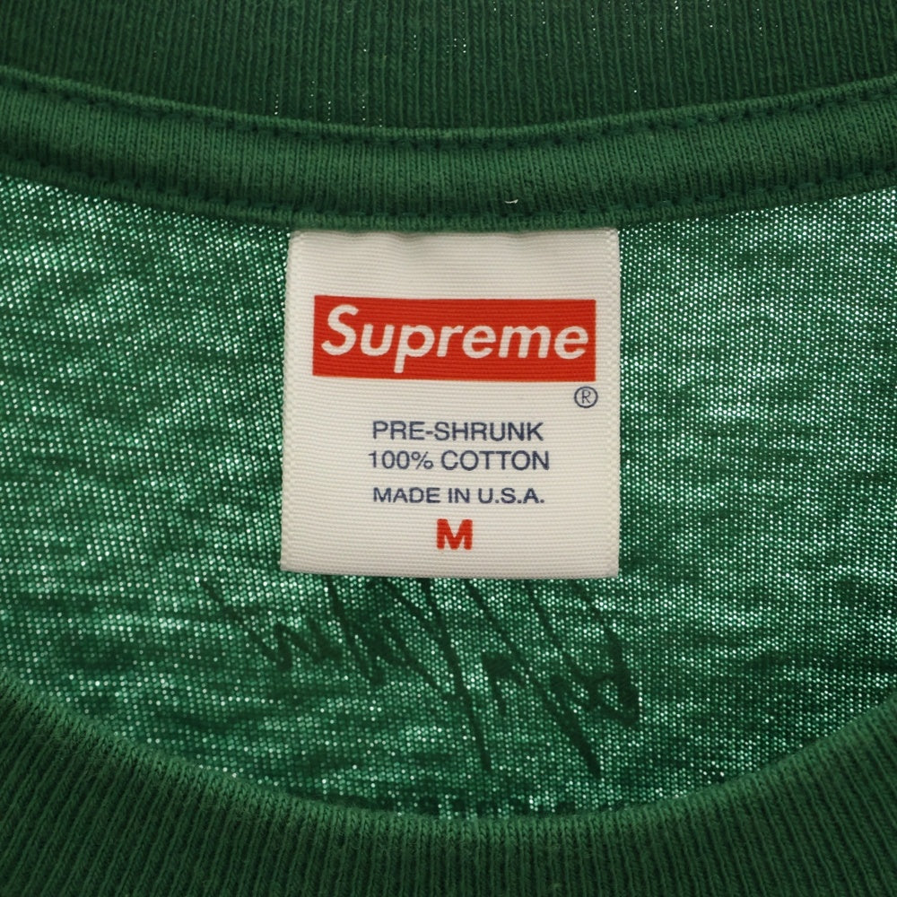 SUPREME(シュプリーム) 22AW Dylan Tee デュラン クルーネック 半袖Tシャツ カットソー グリーン