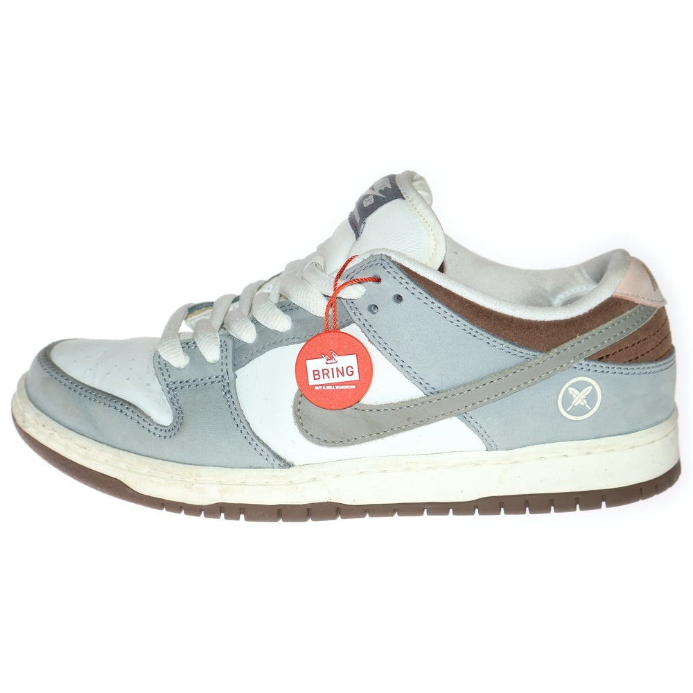 NIKE(ナイキ) ×YUTO HORIGOME DUNK LOW PRO FQ1180-001 堀米雄斗 ダンク プロ ローカットスニーカー グレー/ホワイト US8/26cm